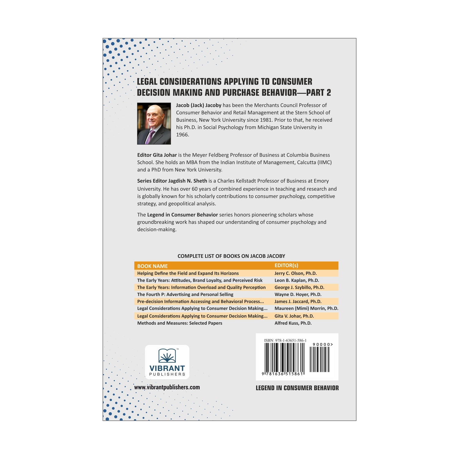 Legal Considerations Applying to Consumer Decision Making and Purchase Behavior-Part 2