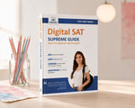 Book of digital SAT Supreme Guide by Vibrant publishers. 