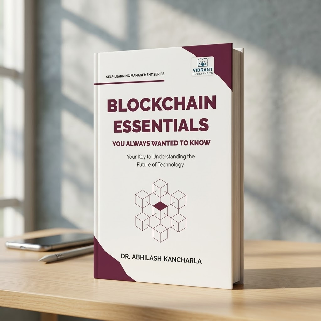 Blockchain Essentials book by Vibrant Publishers.
