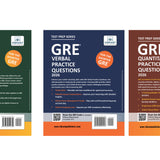 GRE Complete Prep Set 2026: Practice Tests, Verbal & Quantitative Practice Questions, 1700+ Questions, Full-Length Tests, Timed Practice & Detailed Explanations – Set of 3 Books