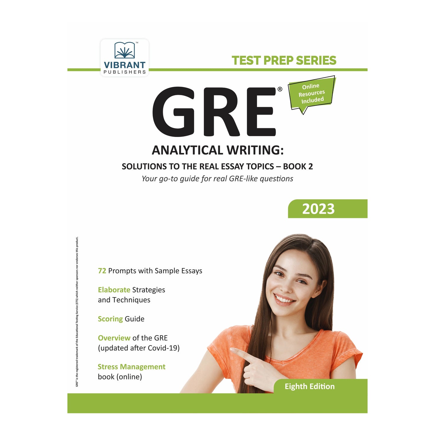 GRE Analytical Writing: Solutions to the Real Essay Topics - Book 2 (2023 Edition)