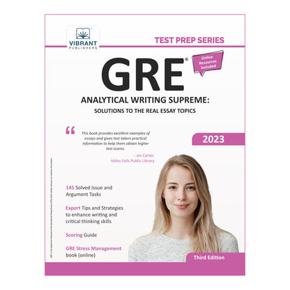GRE Analytical Writing Supreme: Solutions to the Real Essay Topics